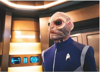 LInus, a Saurian from Star Trek: Discovery.